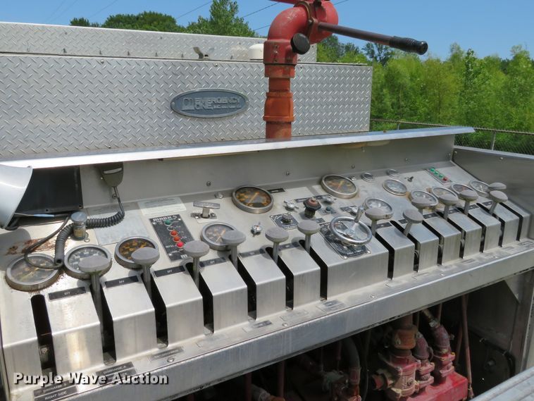 image for item DH1127 1982 Hendrickson 1871-WA  pumper fire truck