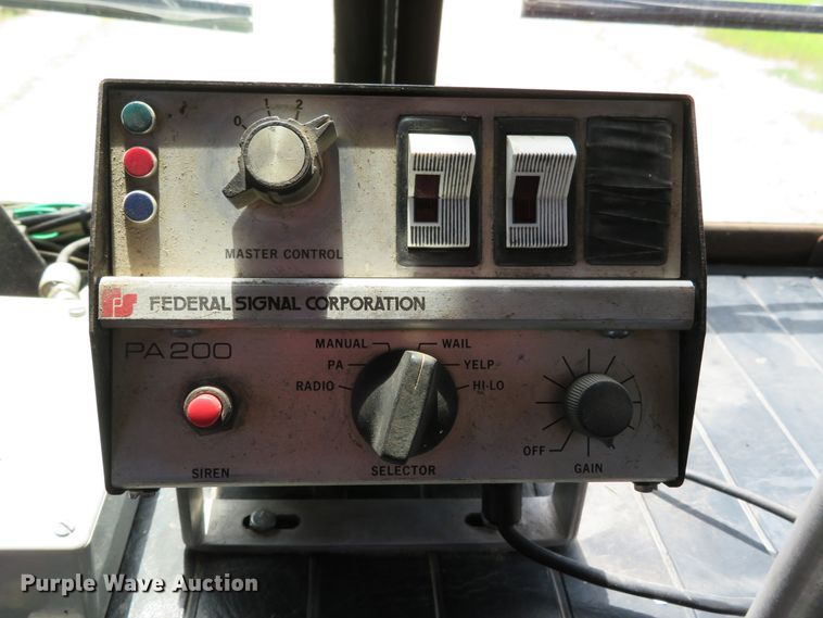 image for item DH1127 1982 Hendrickson 1871-WA  pumper fire truck