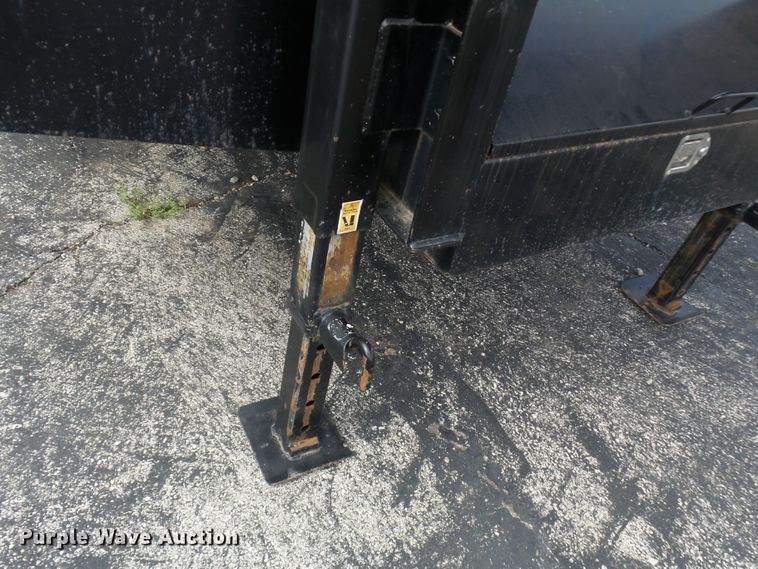 image for item DH3837 2013 Big Tex 22GN-20BK5-3R equipment trailer