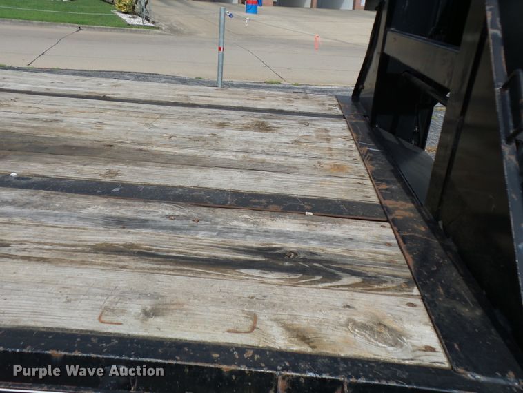 image for item DH3837 2013 Big Tex 22GN-20BK5-3R equipment trailer