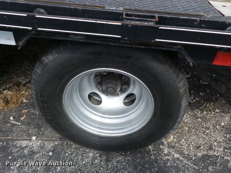 image for item DH3837 2013 Big Tex 22GN-20BK5-3R equipment trailer