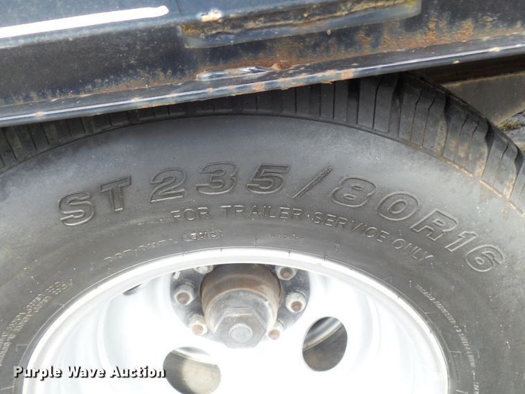 image for item DH3837 2013 Big Tex 22GN-20BK5-3R equipment trailer