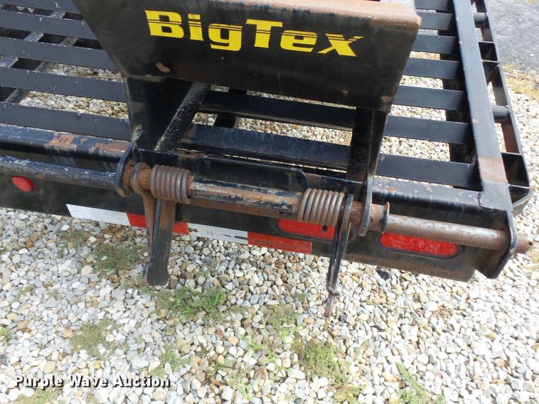 image for item DH3837 2013 Big Tex 22GN-20BK5-3R equipment trailer