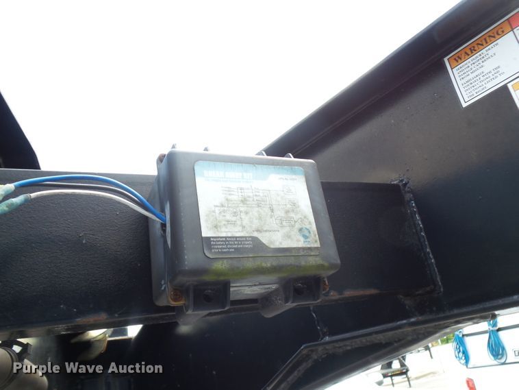 image for item DH3837 2013 Big Tex 22GN-20BK5-3R equipment trailer