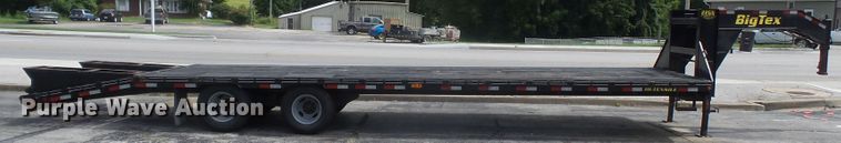 image for item DH3840 2012 Big Tex 22GN28BK5 equipment trailer