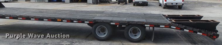image for item DH3840 2012 Big Tex 22GN28BK5 equipment trailer