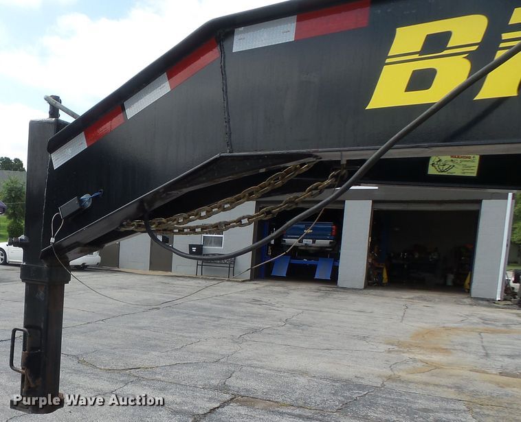 image for item DH3840 2012 Big Tex 22GN28BK5 equipment trailer