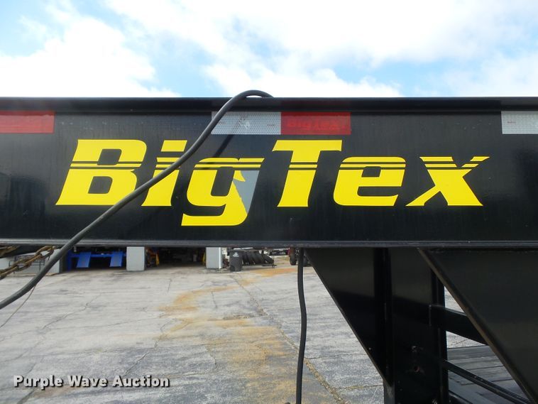 image for item DH3840 2012 Big Tex 22GN28BK5 equipment trailer