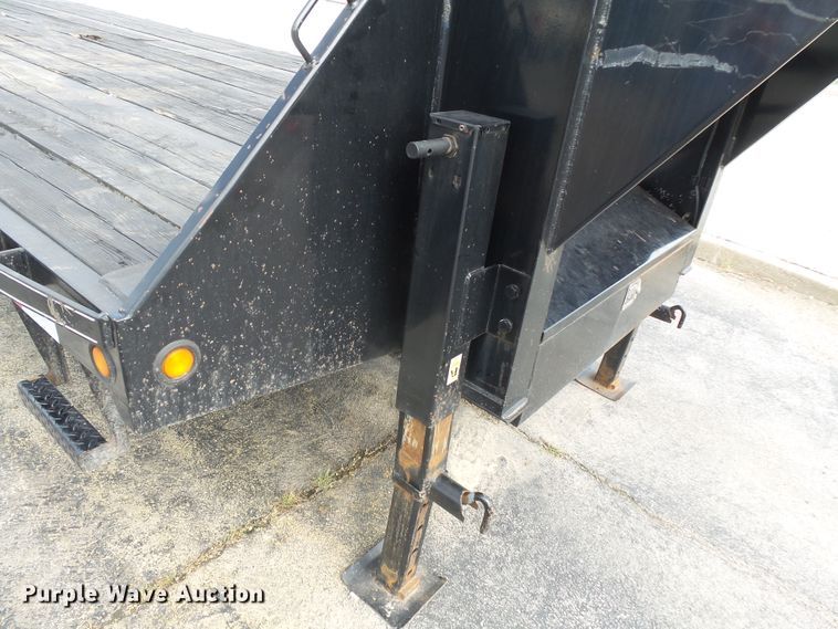 image for item DH3840 2012 Big Tex 22GN28BK5 equipment trailer