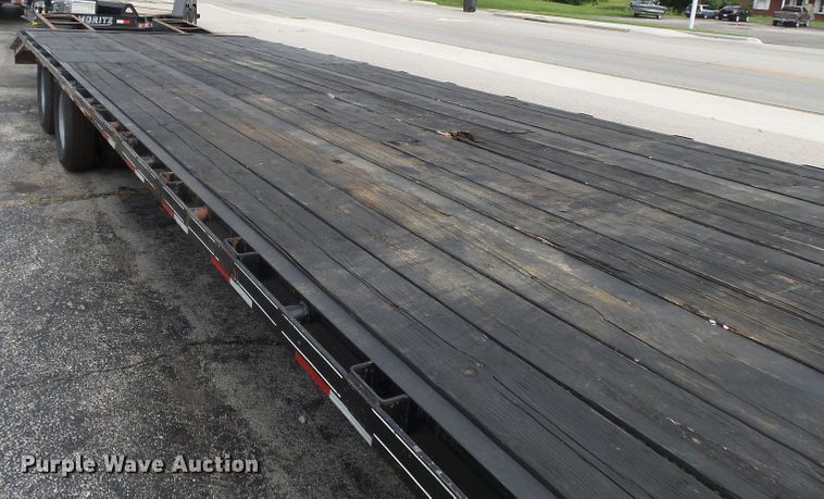 image for item DH3840 2012 Big Tex 22GN28BK5 equipment trailer