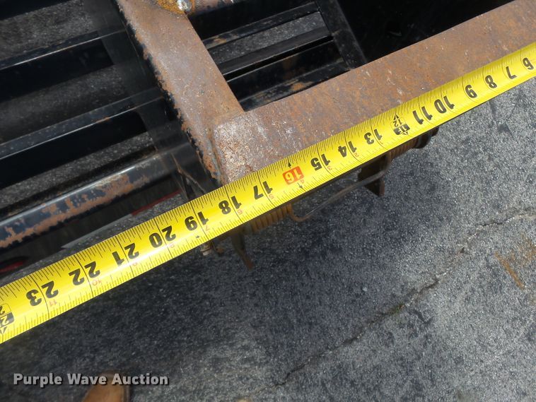 image for item DH3840 2012 Big Tex 22GN28BK5 equipment trailer