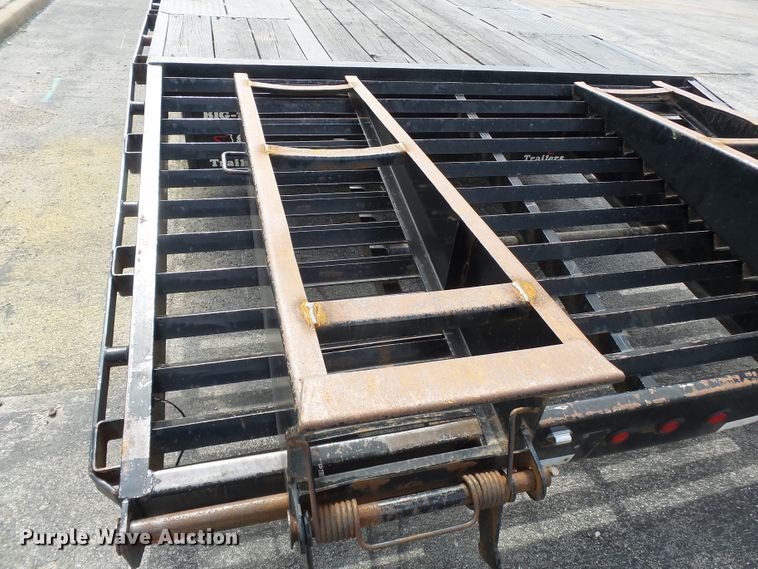 image for item DH3840 2012 Big Tex 22GN28BK5 equipment trailer