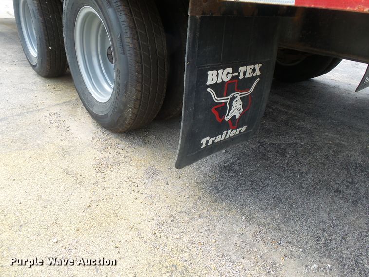 image for item DH3840 2012 Big Tex 22GN28BK5 equipment trailer