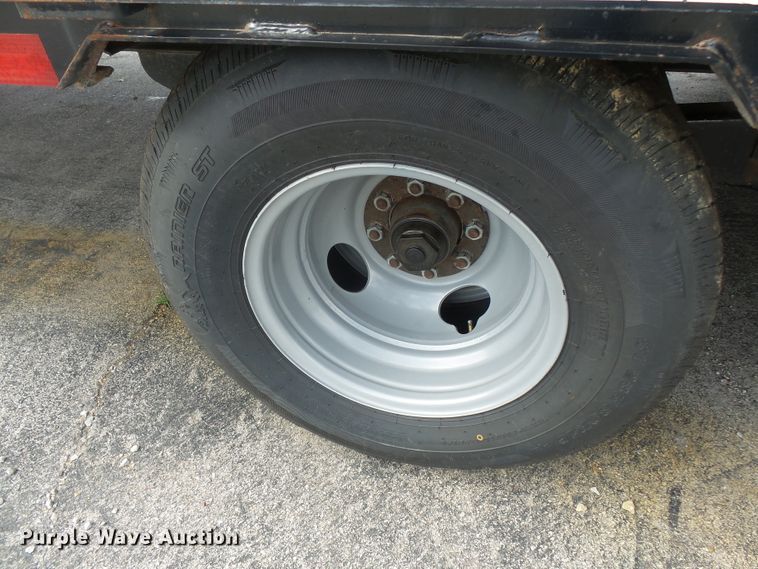 image for item DH3840 2012 Big Tex 22GN28BK5 equipment trailer