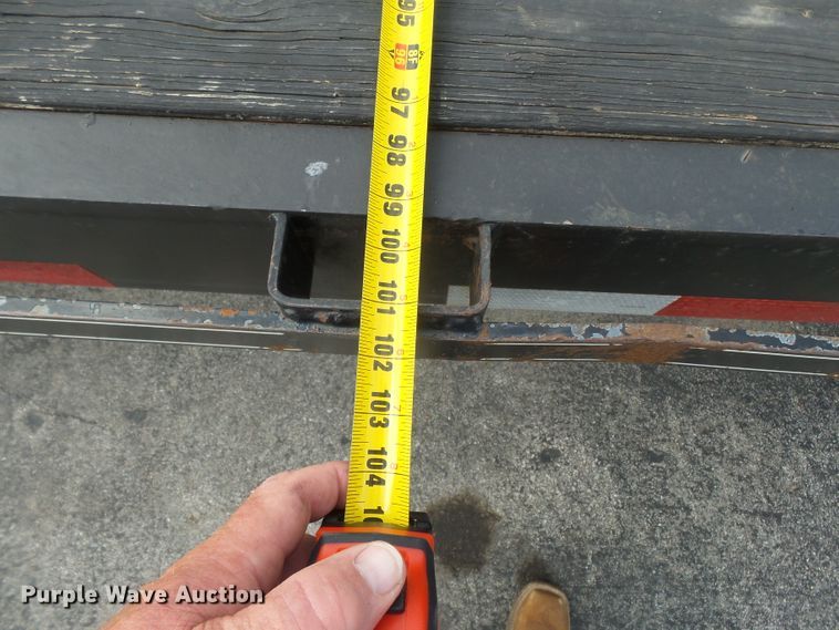 image for item DH3840 2012 Big Tex 22GN28BK5 equipment trailer