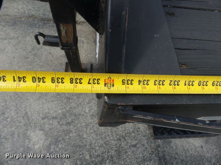 image for item DH3840 2012 Big Tex 22GN28BK5 equipment trailer