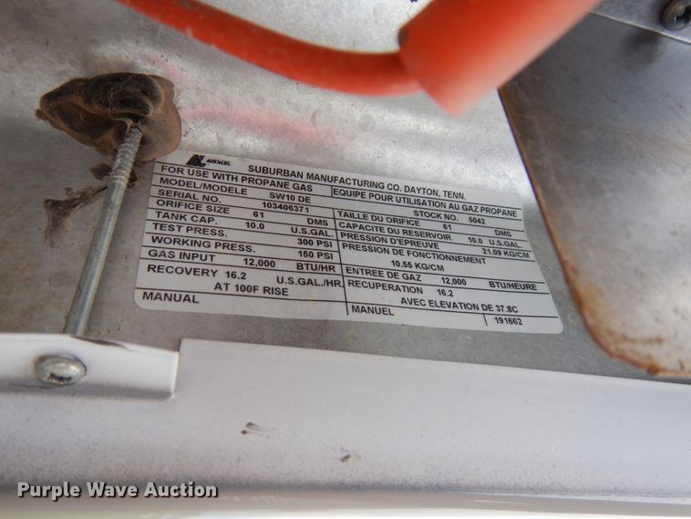 image for item DH6553 2011 Forest River Blue Ridge  camper