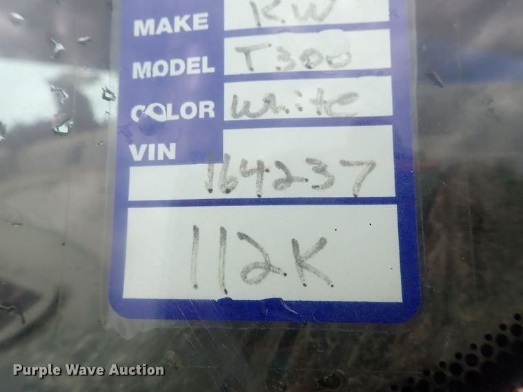 image for item DI4612 2007 Kenworth T300  vacuum truck