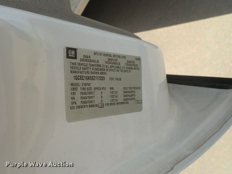 image for item DI4650 2009 Chevrolet Silverado 1500  Ext. Cab pickup truck