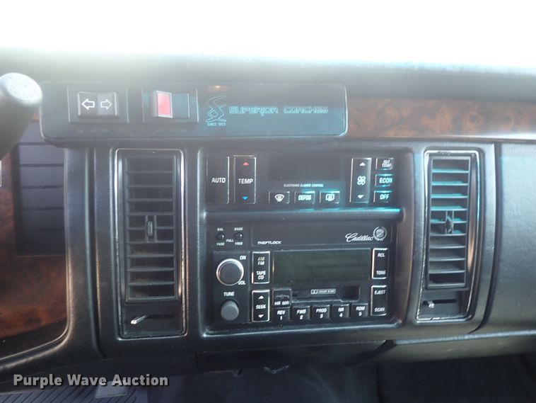 image for item DI4652 1996 Cadillac Fleetwood Superior Coach  hearse