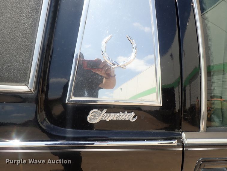 image for item DI4652 1996 Cadillac Fleetwood Superior Coach  hearse