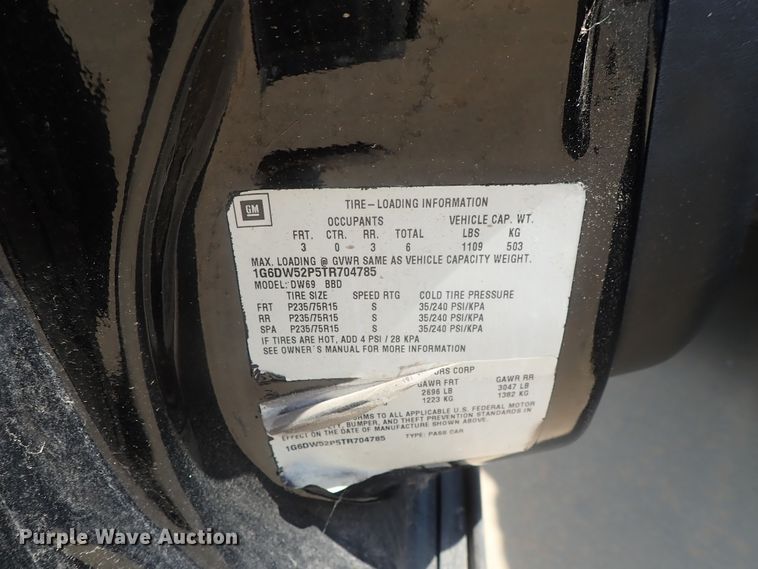 image for item DI4653 1996 Cadillac Fleetwood  limousine