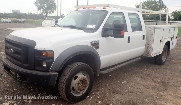 image for item DI4709 2008 Ford F550 Super Duty  Crew Cab utility truck