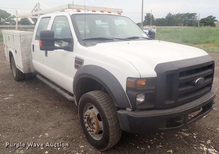 image for item DI4709 2008 Ford F550 Super Duty  Crew Cab utility truck