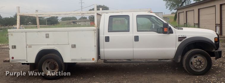 image for item DI4709 2008 Ford F550 Super Duty  Crew Cab utility truck