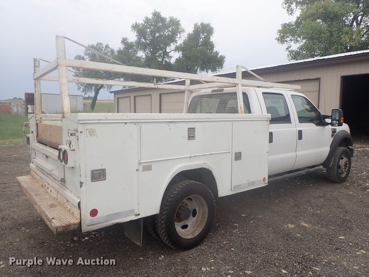 image for item DI4709 2008 Ford F550 Super Duty  Crew Cab utility truck