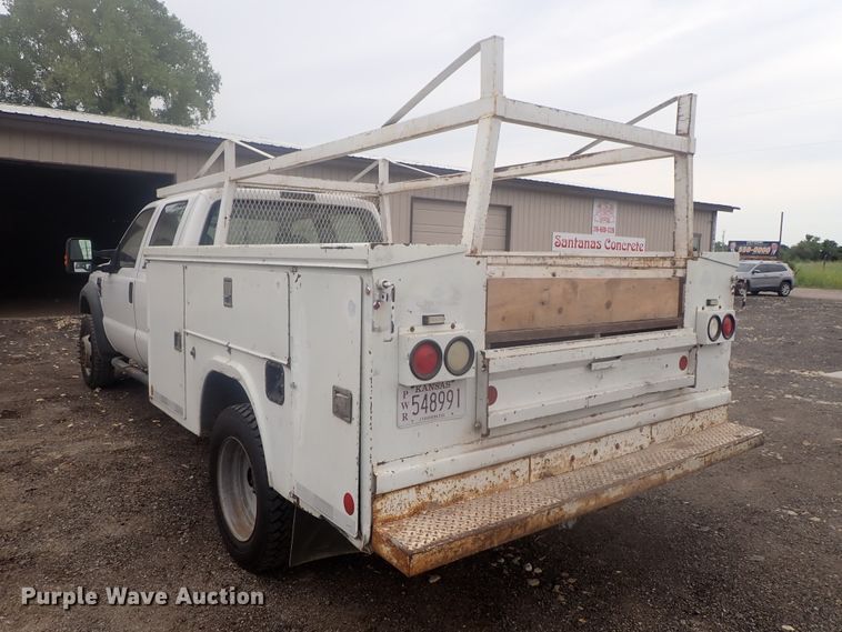 image for item DI4709 2008 Ford F550 Super Duty  Crew Cab utility truck