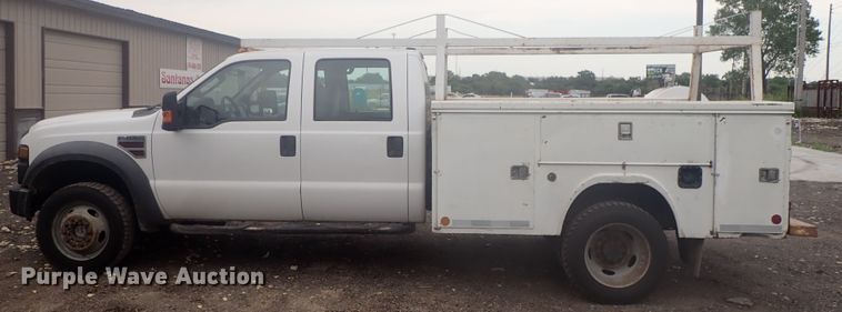 image for item DI4709 2008 Ford F550 Super Duty  Crew Cab utility truck