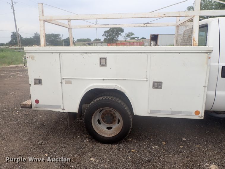 image for item DI4709 2008 Ford F550 Super Duty  Crew Cab utility truck