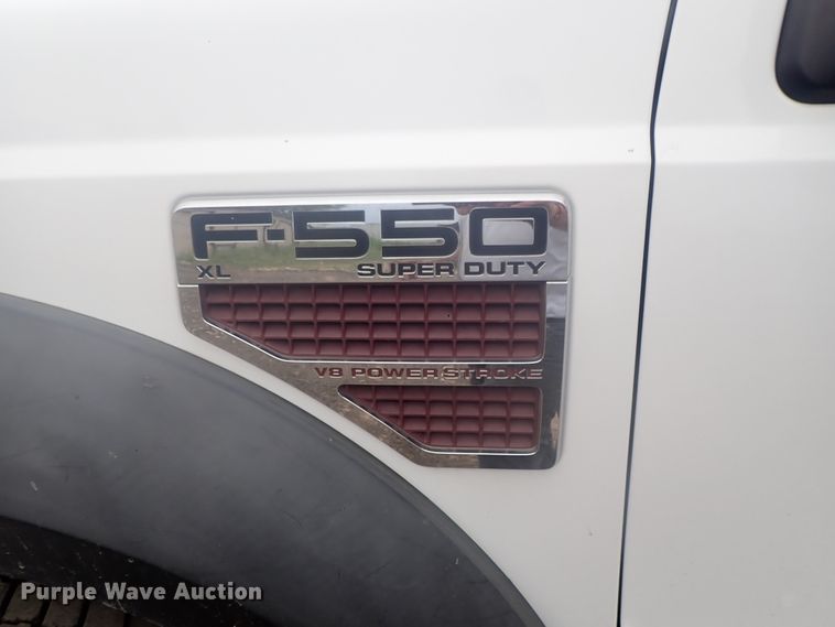 image for item DI4709 2008 Ford F550 Super Duty  Crew Cab utility truck