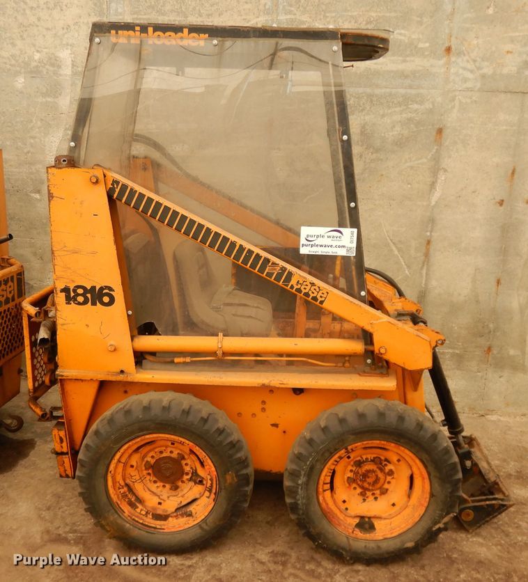image for item DI7540 1986 Case 1816  skid steer loader