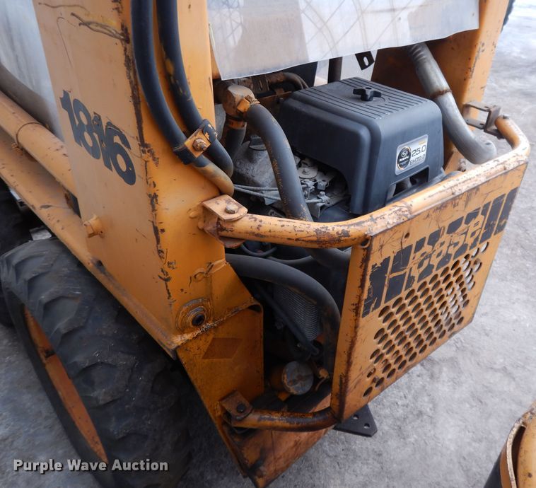 image for item DI7540 1986 Case 1816  skid steer loader