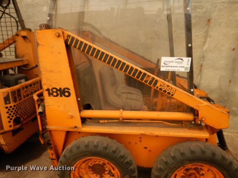 image for item DI7540 1986 Case 1816  skid steer loader