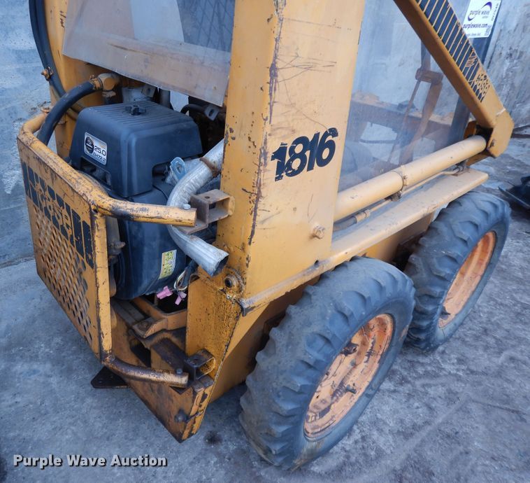 image for item DI7540 1986 Case 1816  skid steer loader
