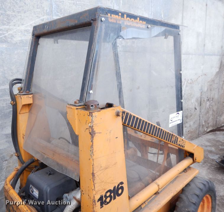 image for item DI7540 1986 Case 1816  skid steer loader