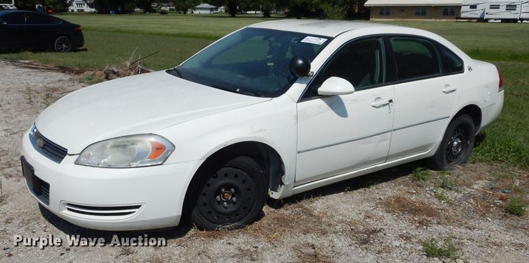 image for item DJ4416 2007 Chevrolet Impala Police Cruiser