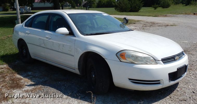 image for item DJ4416 2007 Chevrolet Impala Police Cruiser
