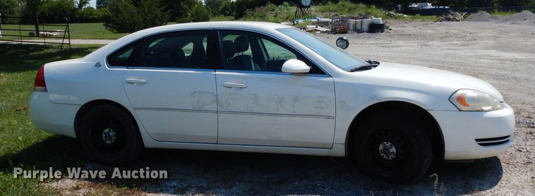 image for item DJ4416 2007 Chevrolet Impala Police Cruiser