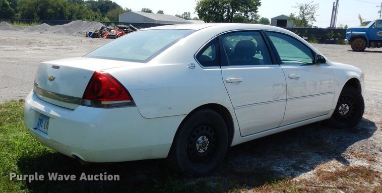 image for item DJ4416 2007 Chevrolet Impala Police Cruiser