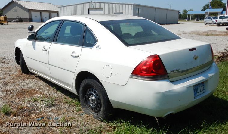 image for item DJ4416 2007 Chevrolet Impala Police Cruiser