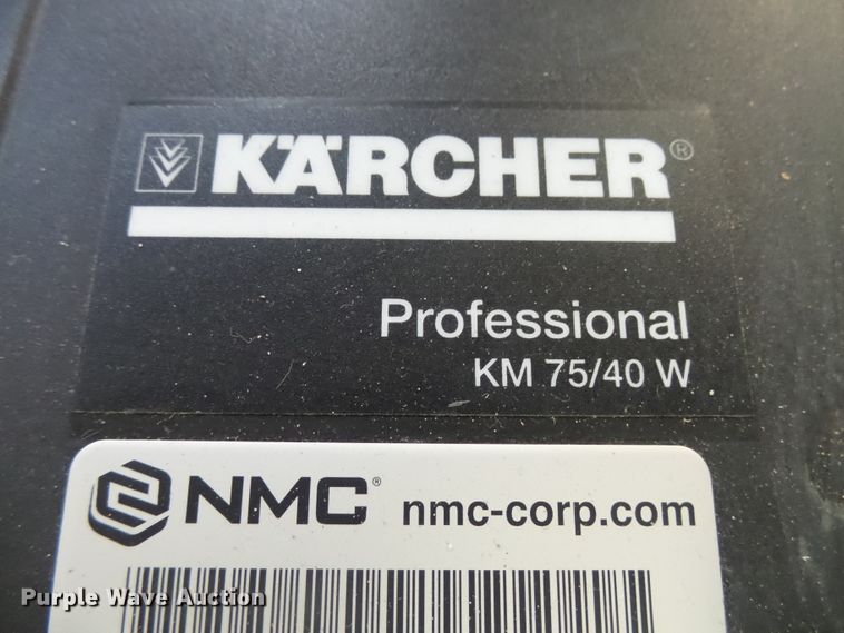 image for item DX9237 2018 Karcher KM75/40W sweeper