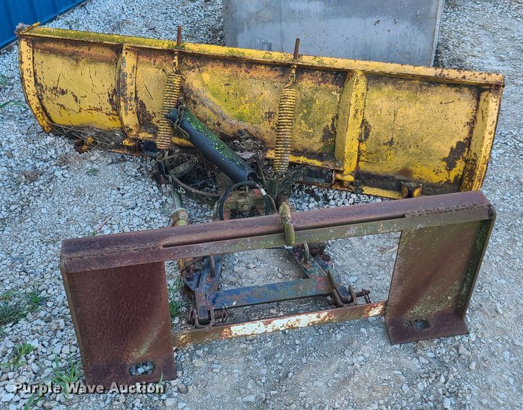 image for item EL9988 78"W skid steer snow plow