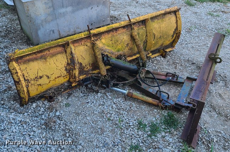 image for item EL9988 78"W skid steer snow plow