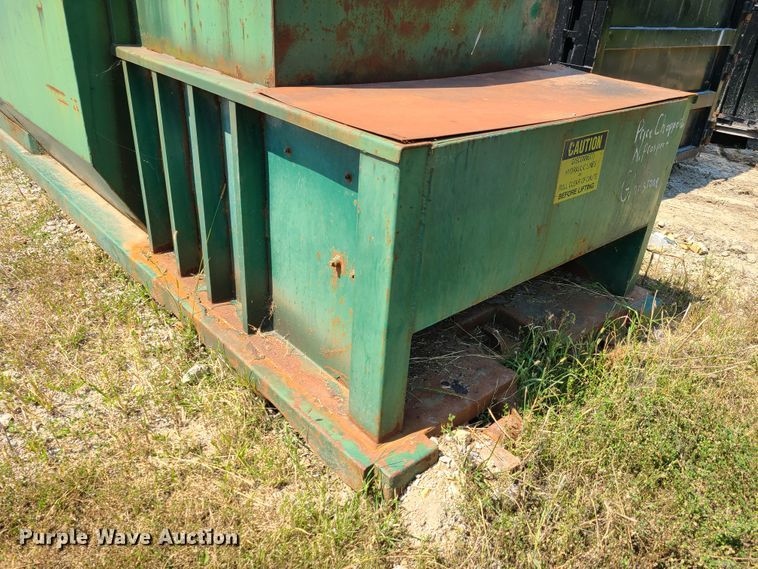 image for item EL9996 Cram-A-Lot self-contained compactor dumpster