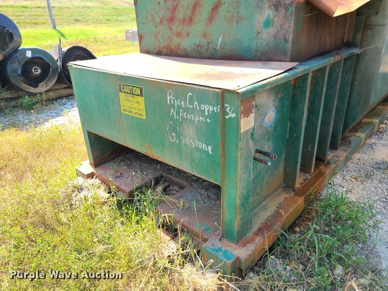 image for item EL9996 Cram-A-Lot self-contained compactor dumpster