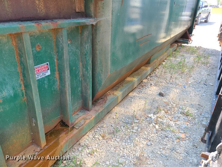 image for item EL9996 Cram-A-Lot self-contained compactor dumpster